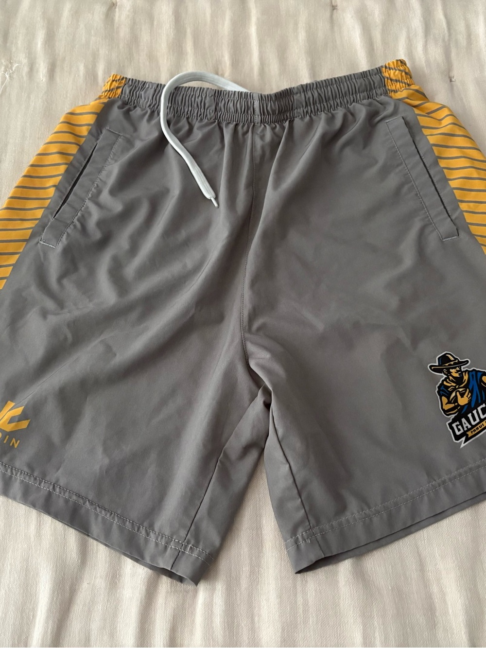 Paladin UCSB Gauchos Rugby Club Athletic Shorts Drawstring Sz Med